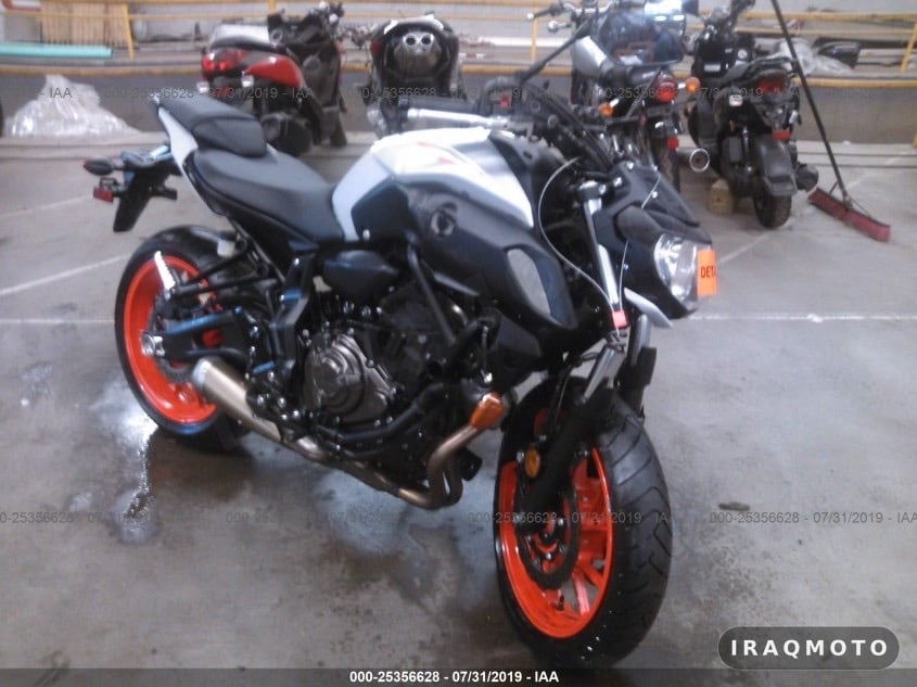 بەڵگەی ڕووداوی Yamaha MT-07 2019، وێنەی 1