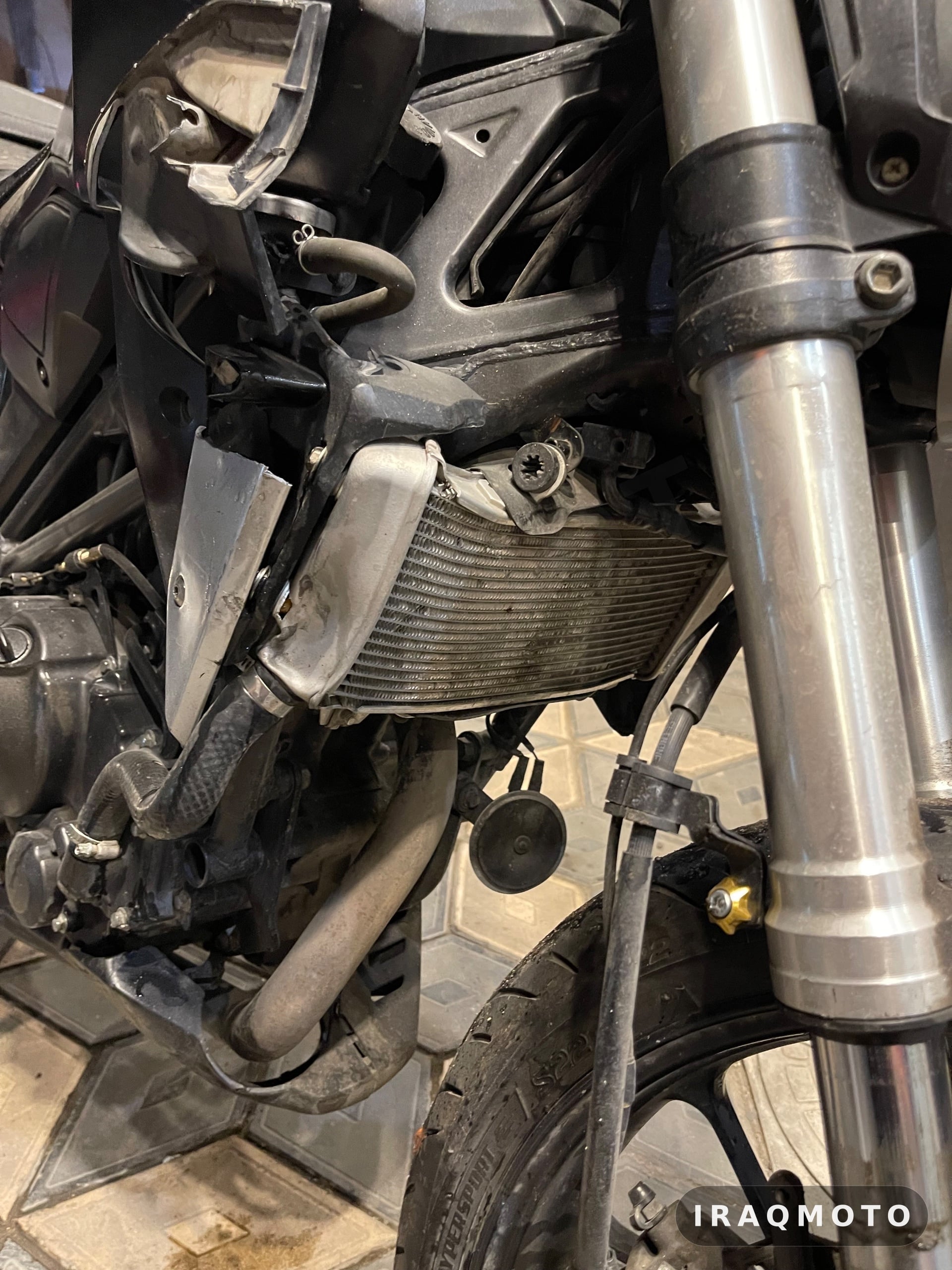 صورة توثيق حادث Honda CB 300R 2023 رقم 1